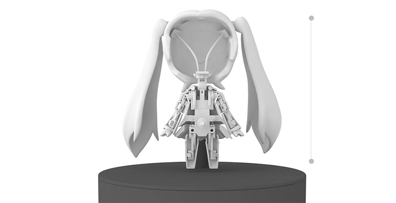 Illustration for article titled Tiny Hatsune Miku Robot Sings And Dances But Never Kills